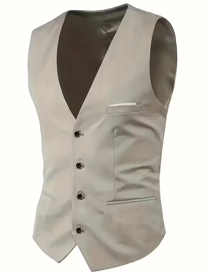 Driedelig Herenkostuum Met Slim Fit | Navando 