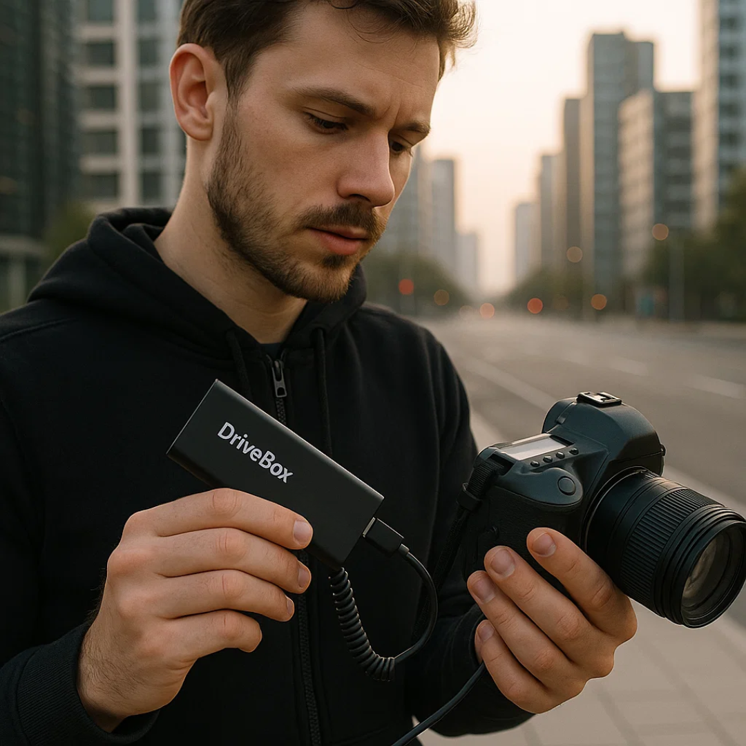 Compacte 4 TB USB-C externe harde schijf – strak en snel draagbaar