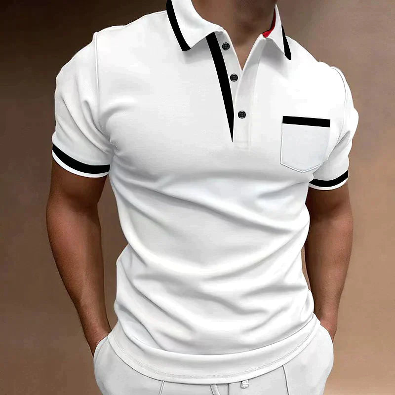 Elegant heren poloshirt voor elke gelegenheid 0