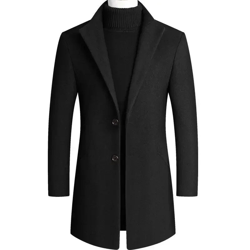 Elegante Bond-jas | Eersteklas materiaal, Drieknoopssluiting, Klassieke snit 0