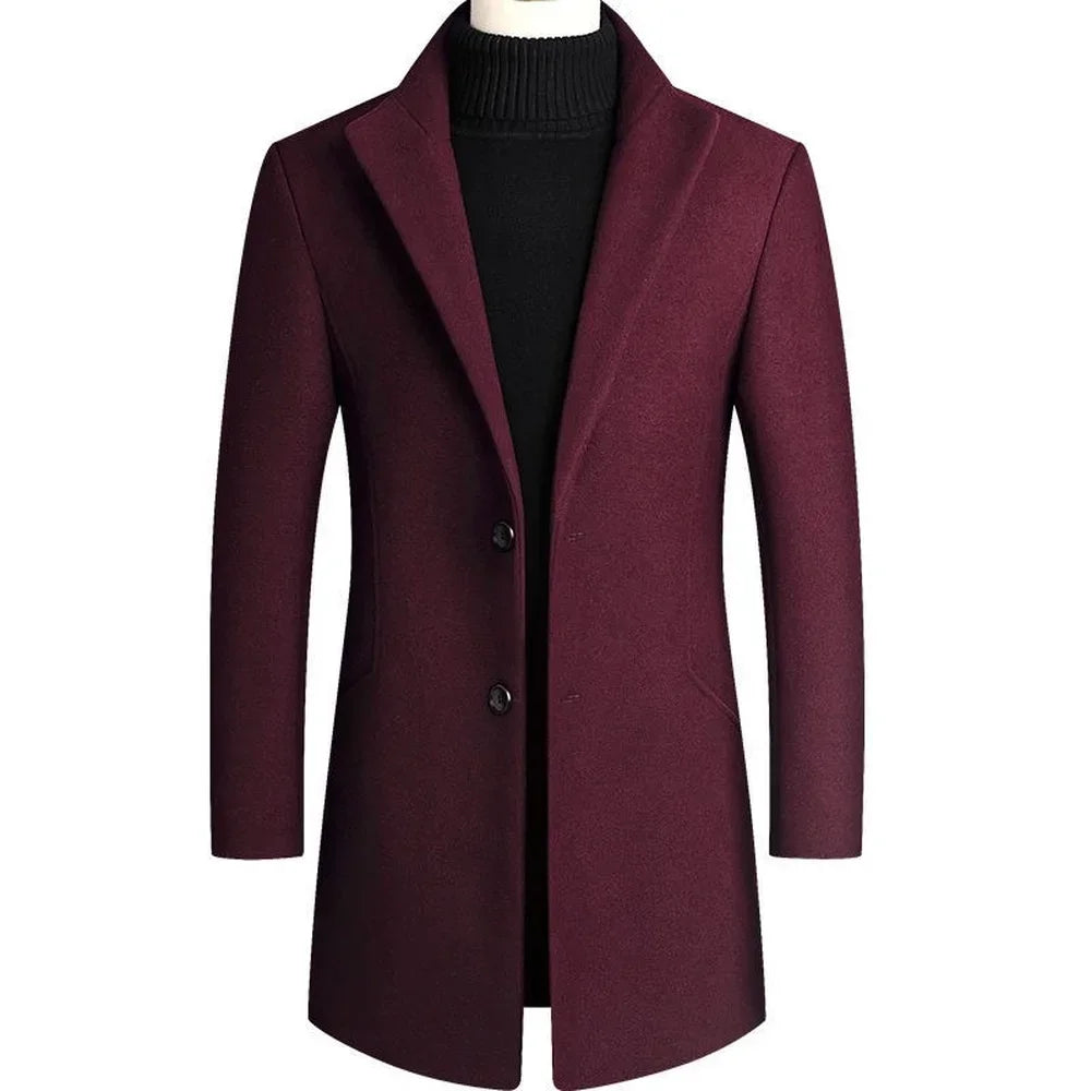 Elegante Bond-jas | Eersteklas materiaal, Drieknoopssluiting, Klassieke snit 9