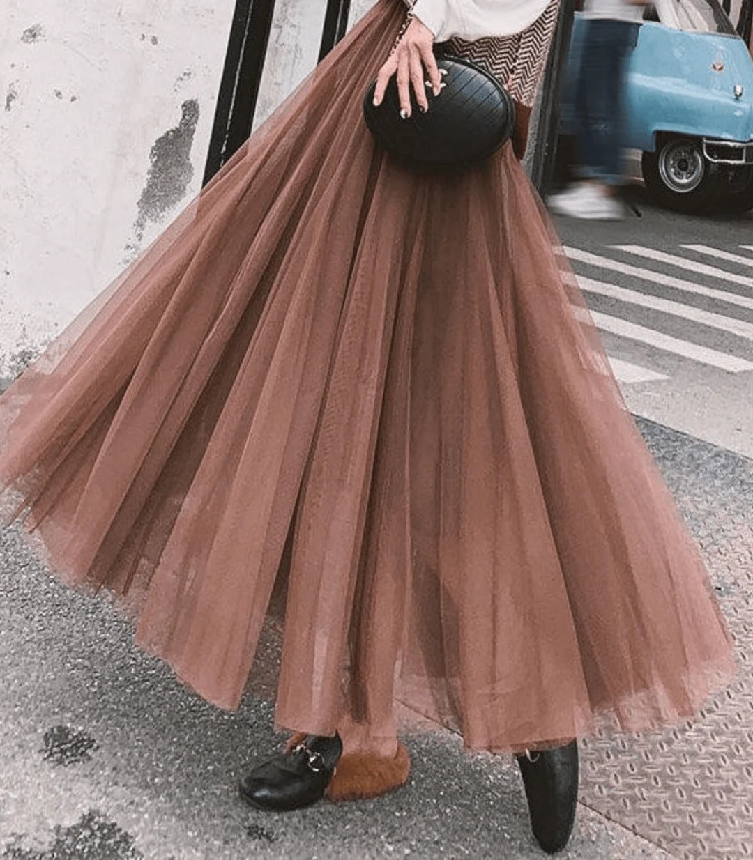 Elegante Gelaagde Maxi Rok | Navando