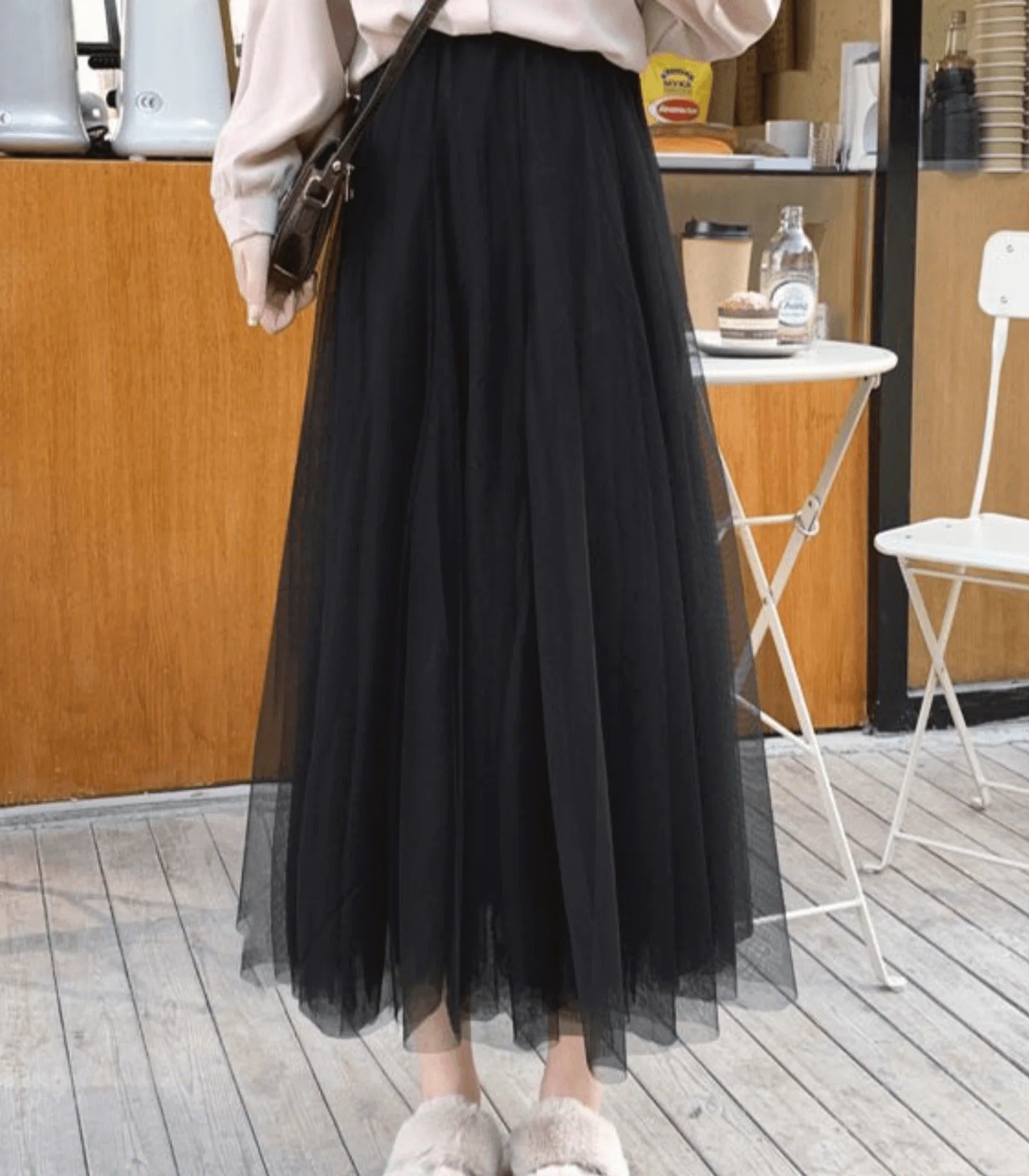 Elegante Gelaagde Maxi Rok | Navando