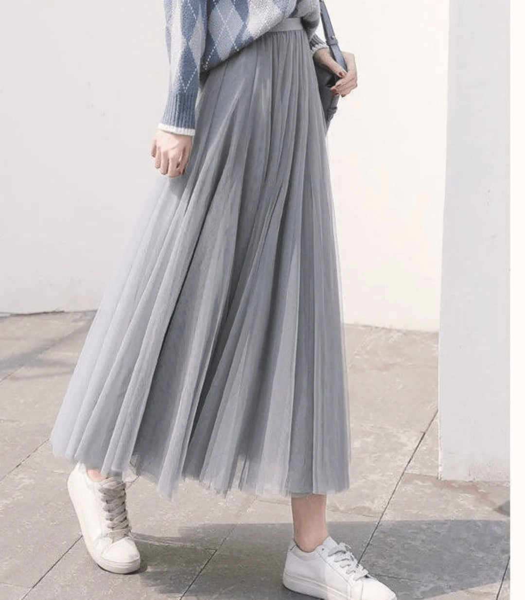 Elegante Gelaagde Maxi Rok | Navando