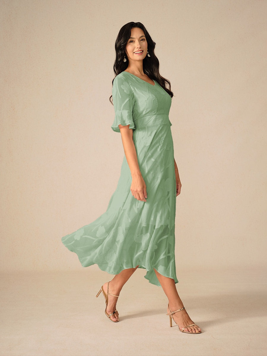 Elegante Midi-Jurk | Navando