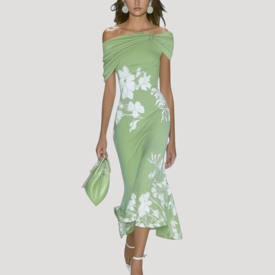 Elegante Midi-Jurk | Navando 