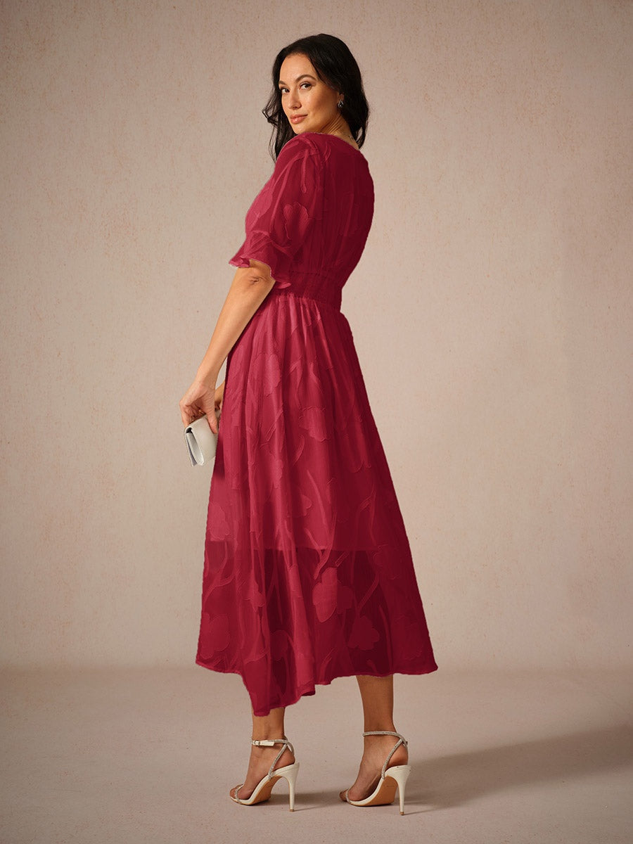Elegante Midi-Jurk | Navando