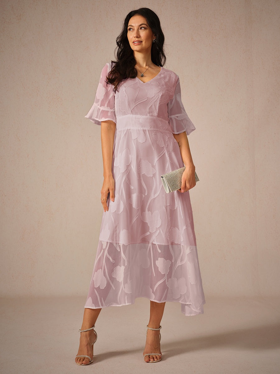 Elegante Midi-Jurk | Navando