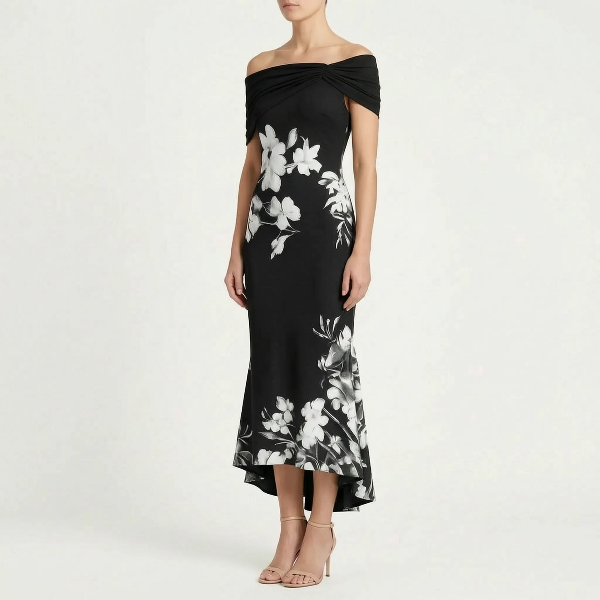 Elegante Midi-Jurk | Navando 