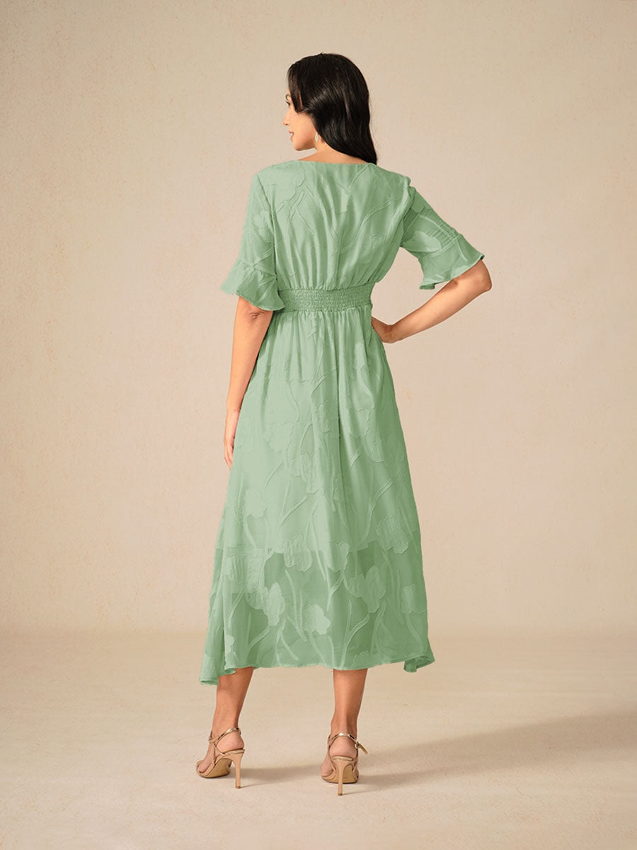 Elegante Midi-Jurk | Navando