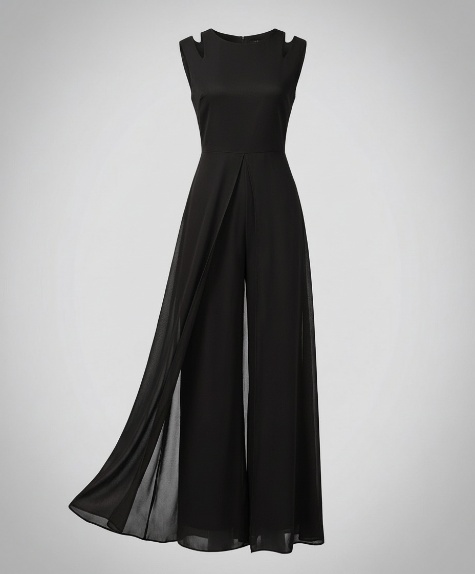 Elegante Mouwloze Jumpsuit | Navando