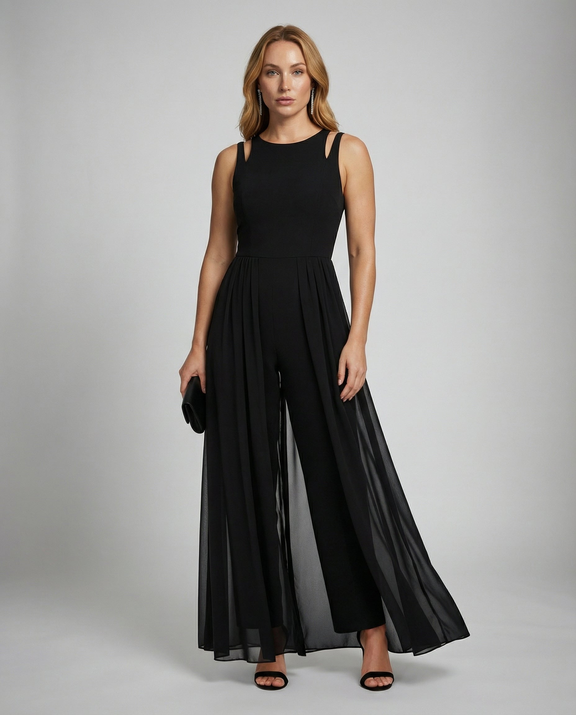 Elegante Mouwloze Jumpsuit | Navando