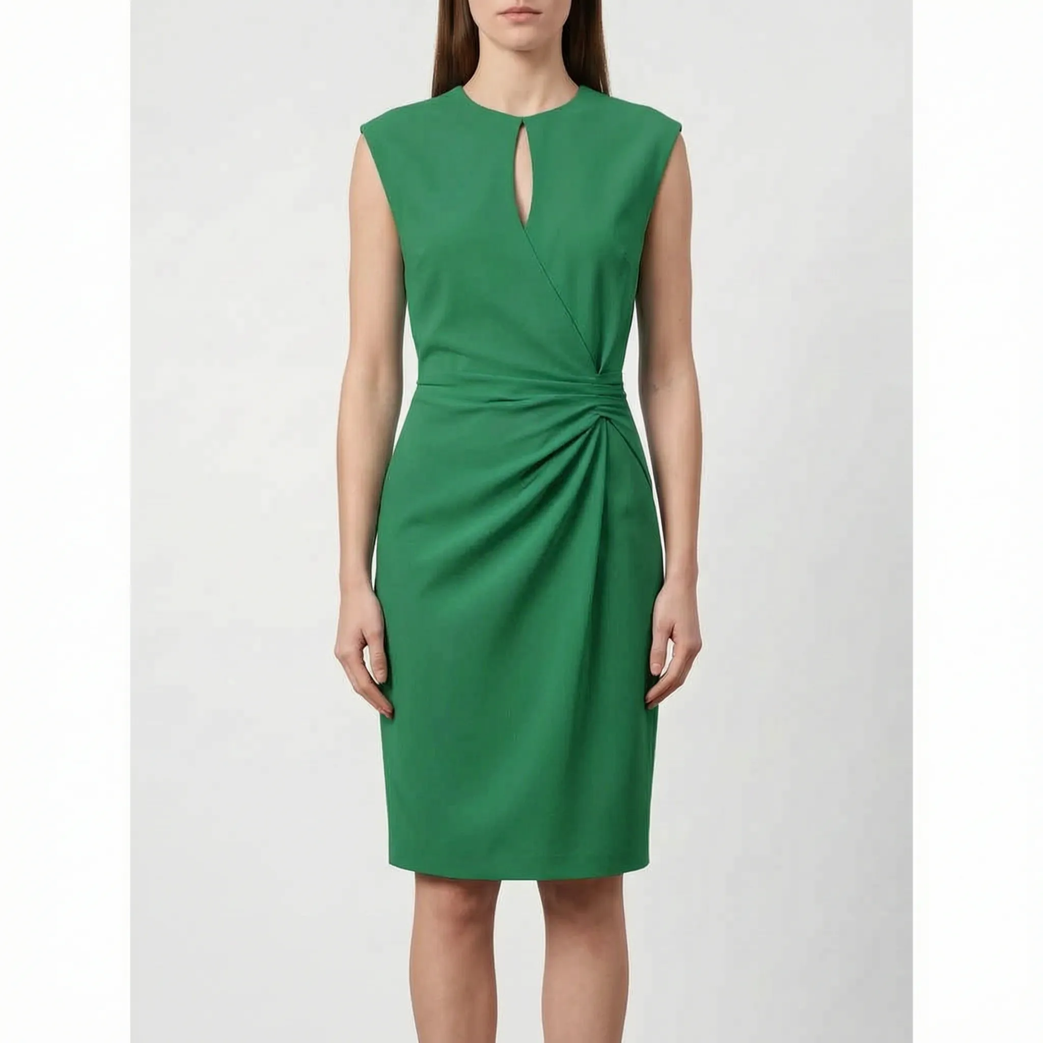 Elegante Mouwloze Midi Damesjurk | Navando 