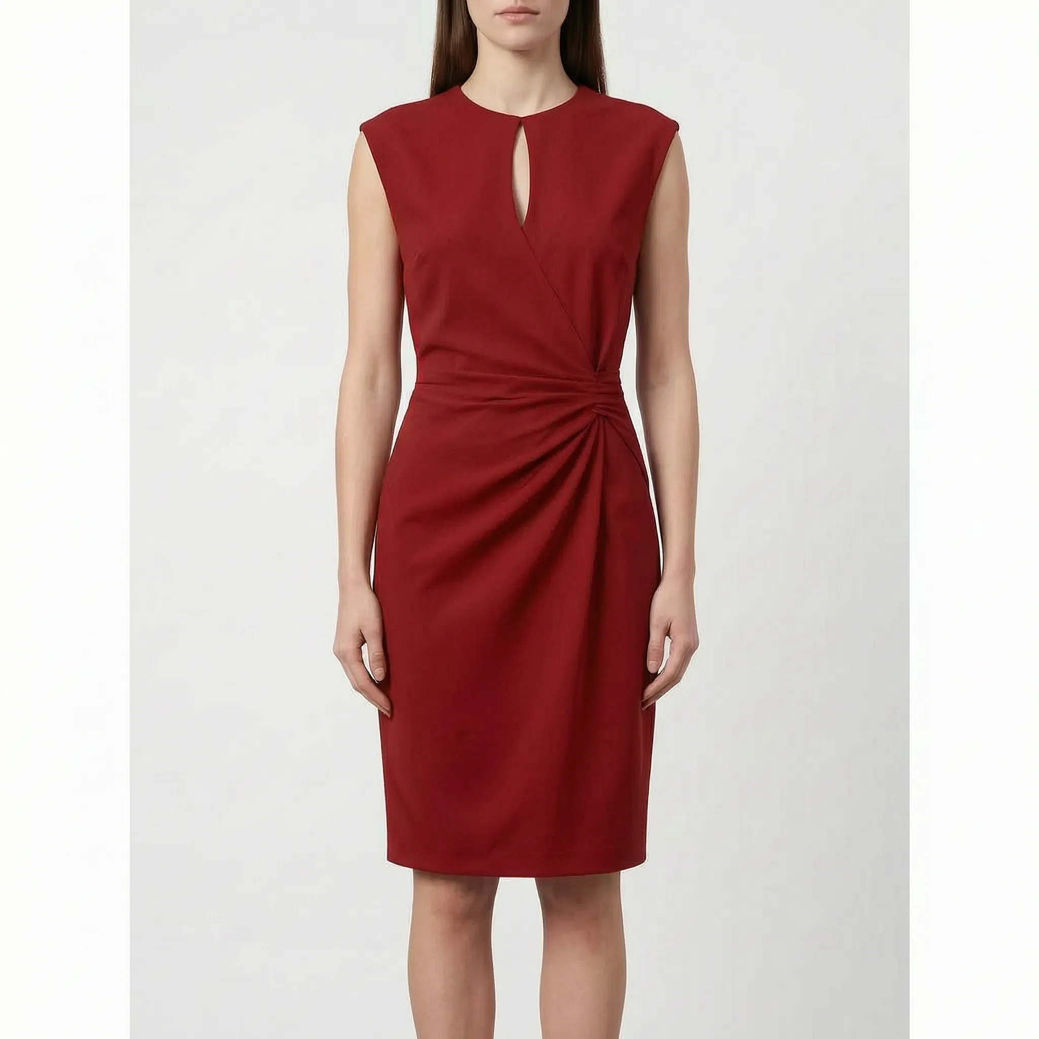 Elegante Mouwloze Midi Damesjurk | Navando 