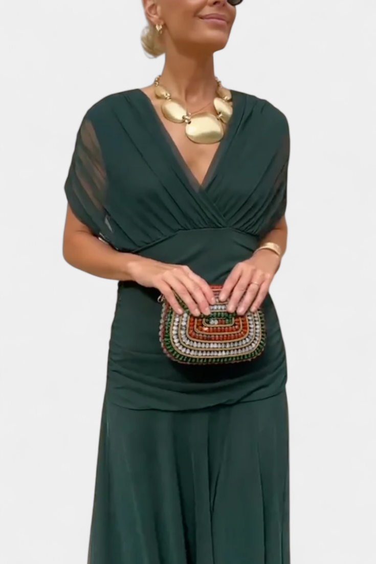 Elegante Off-Shoulder Jurk | Navando 