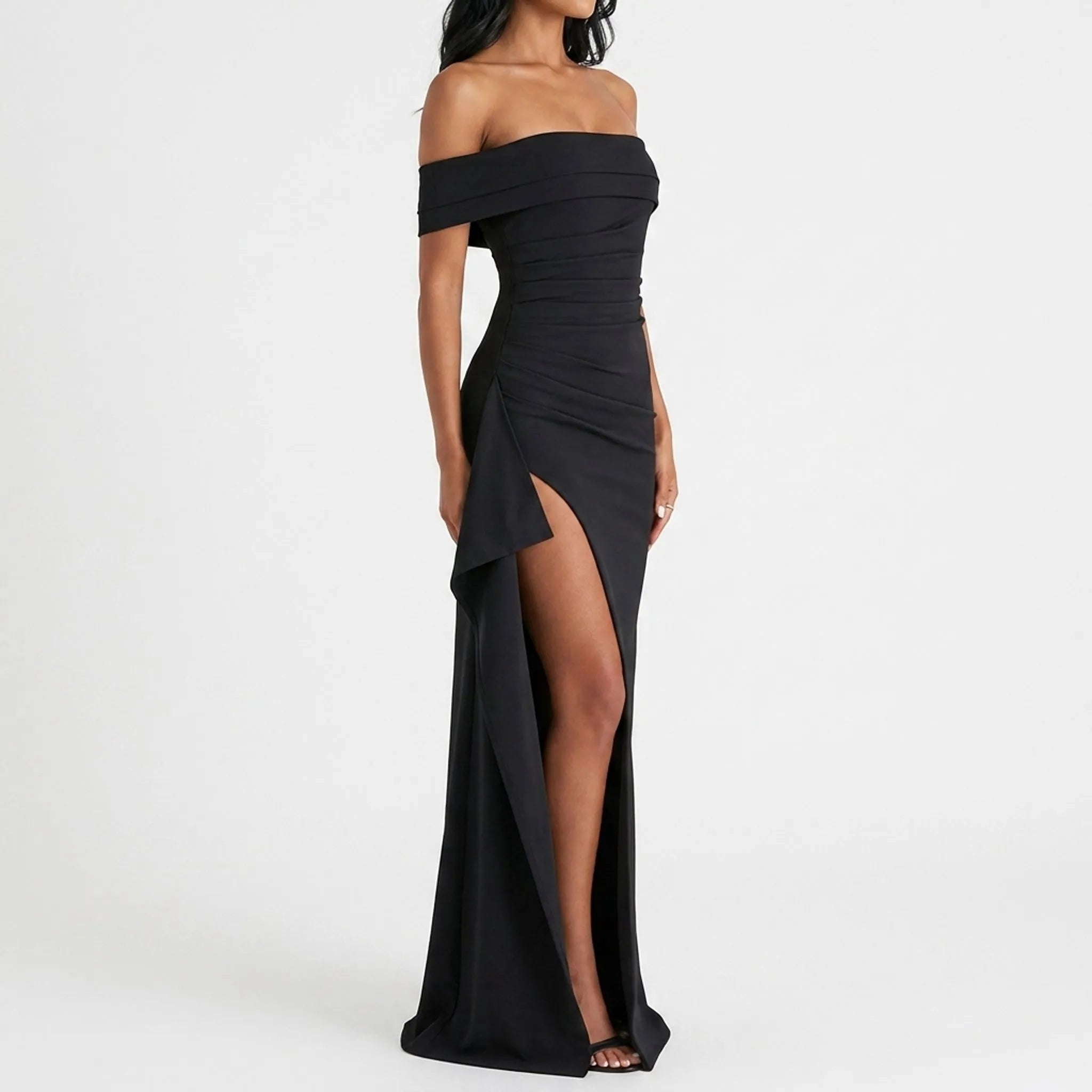 Elegante Off-Shoulder Maxijurk | Navando 