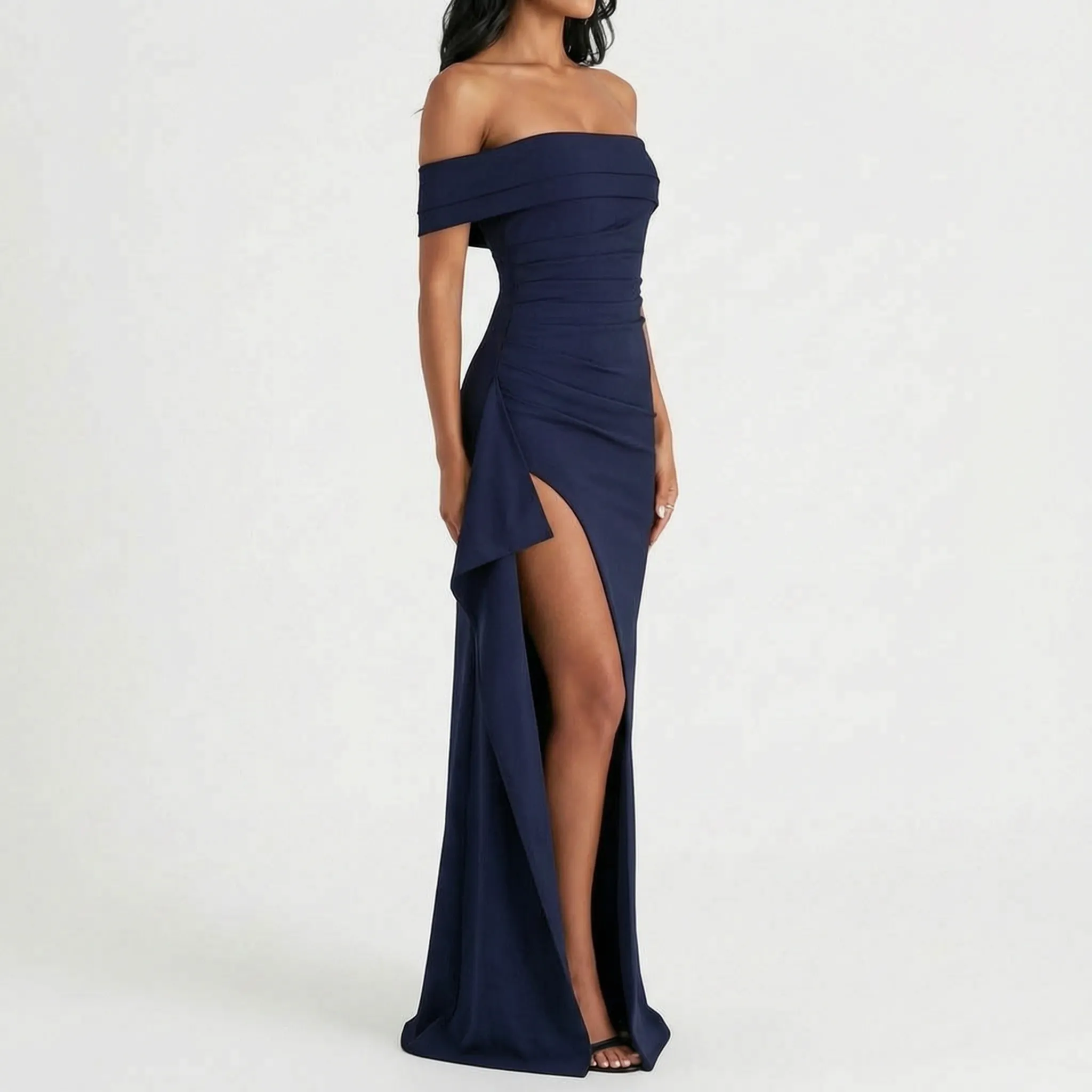 Elegante Off-Shoulder Maxijurk | Navando 