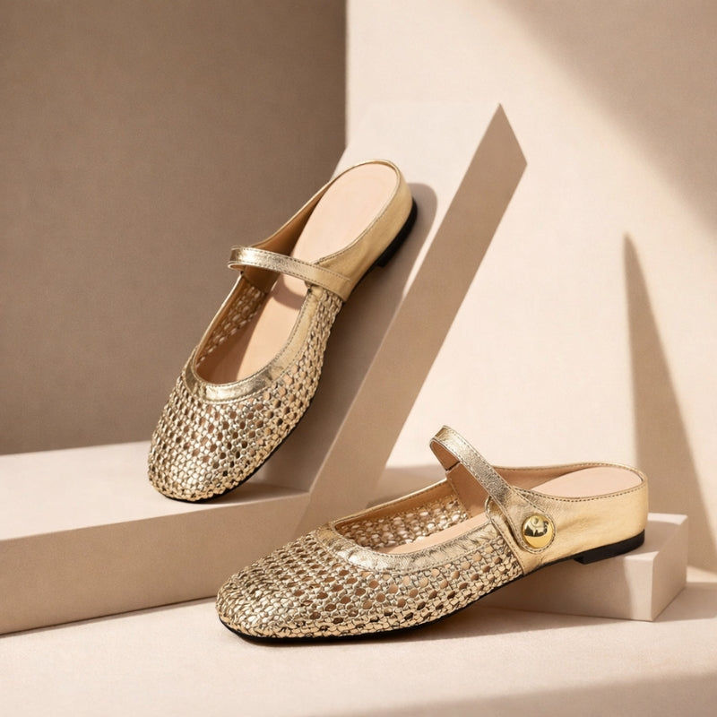 Elegante Platte Muiltjes | Navando