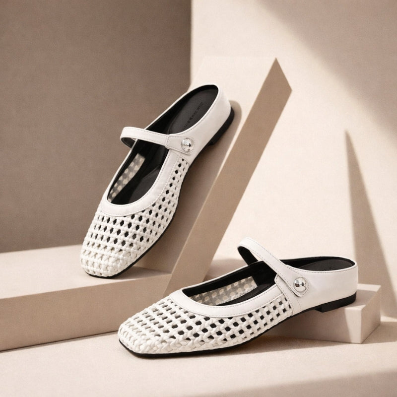 Elegante Platte Muiltjes | Navando