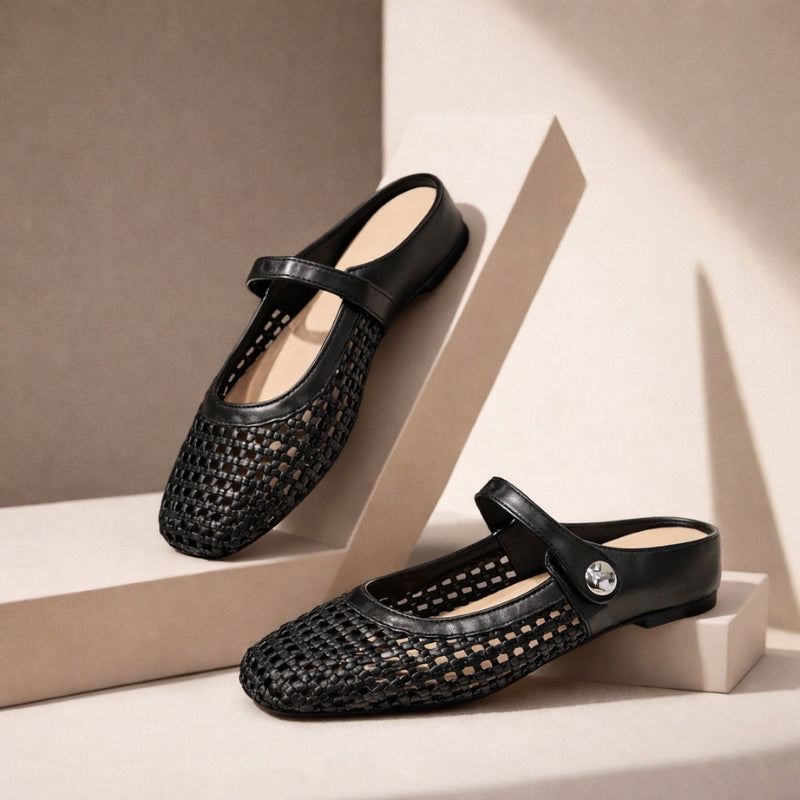 Elegante Platte Muiltjes | Navando