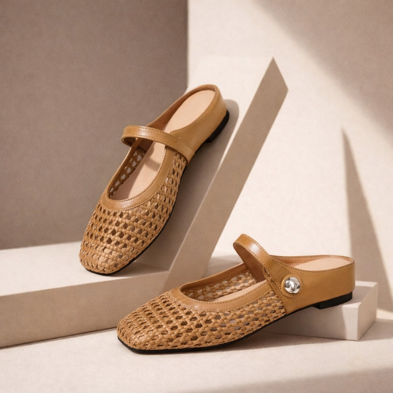 Elegante Platte Muiltjes | Navando