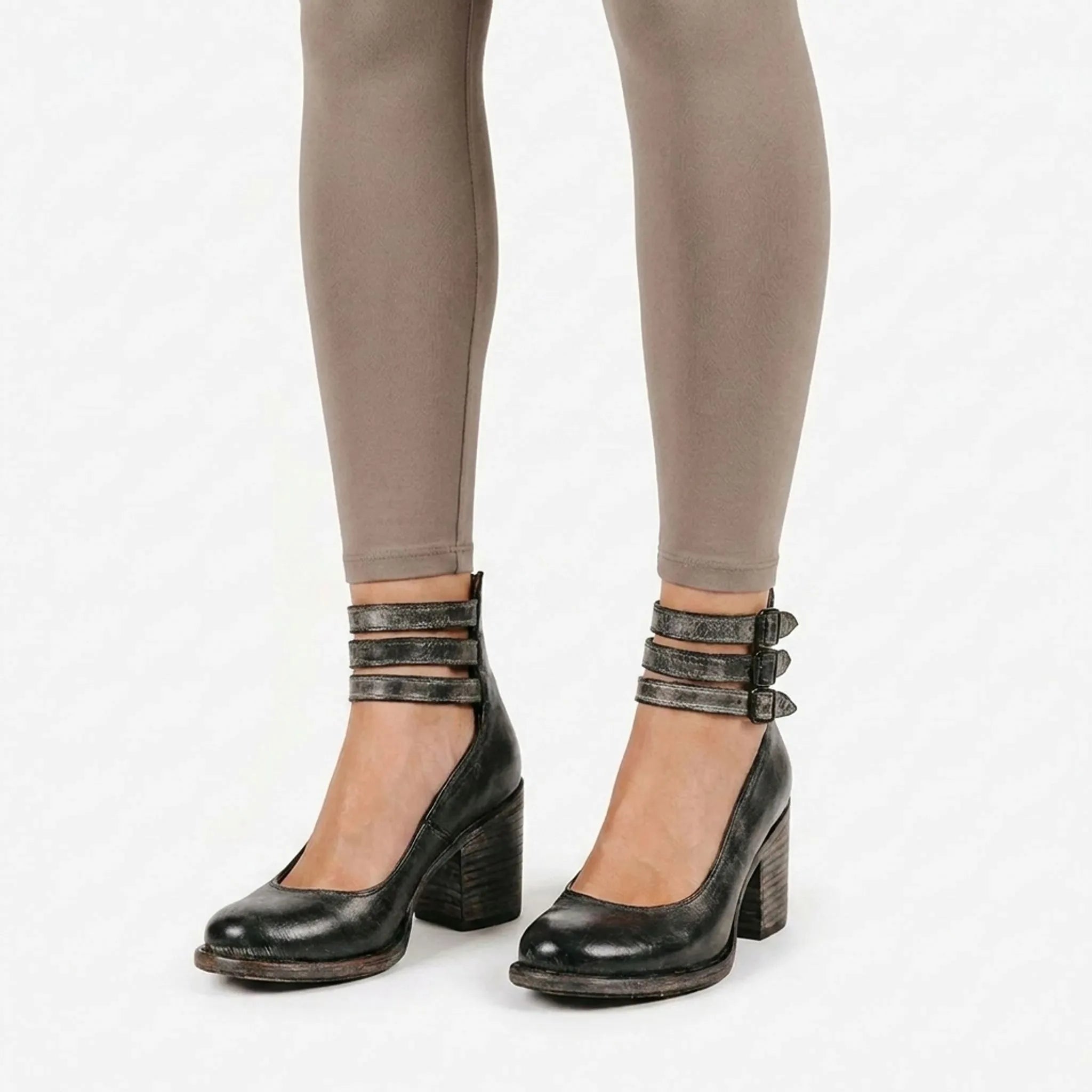 Elegante Pump Met Stevige Blokhak | Navando 