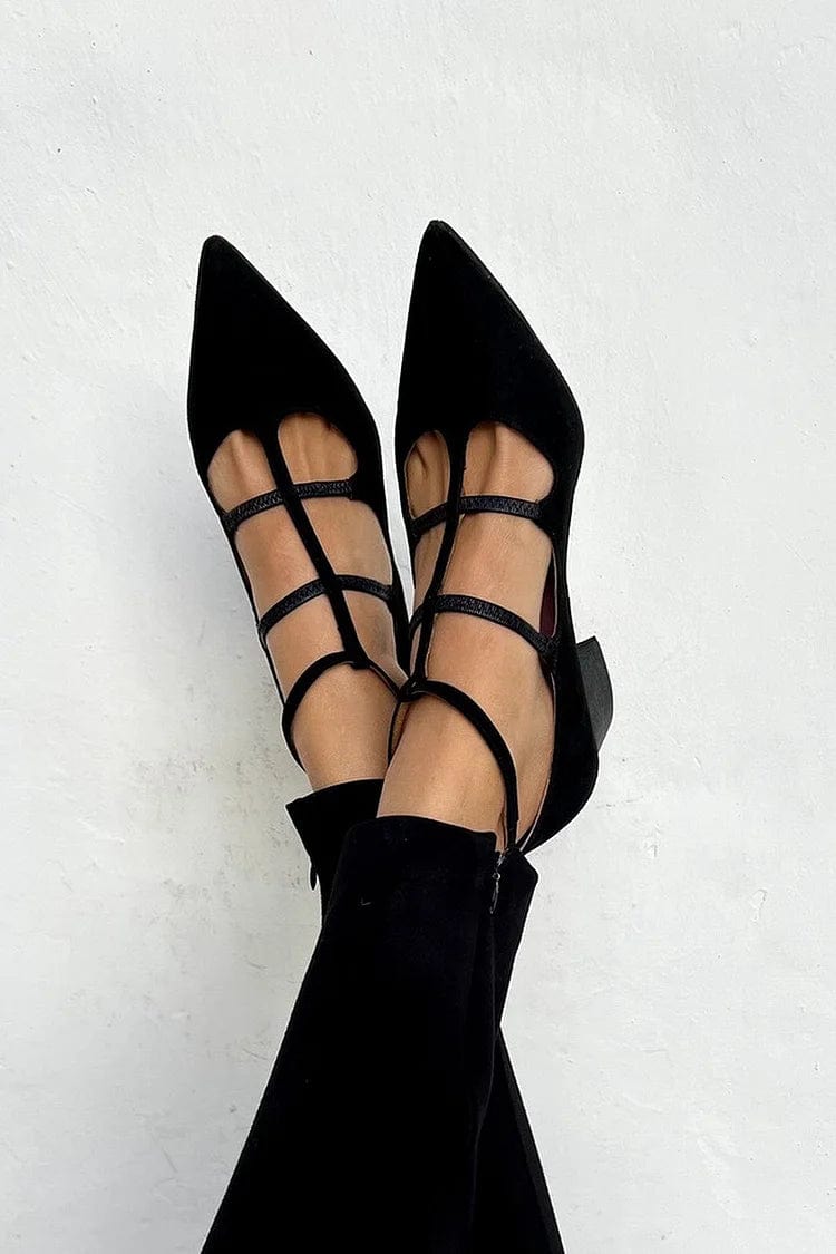 Elegante Schoenen Met Spitse Neus | Navando