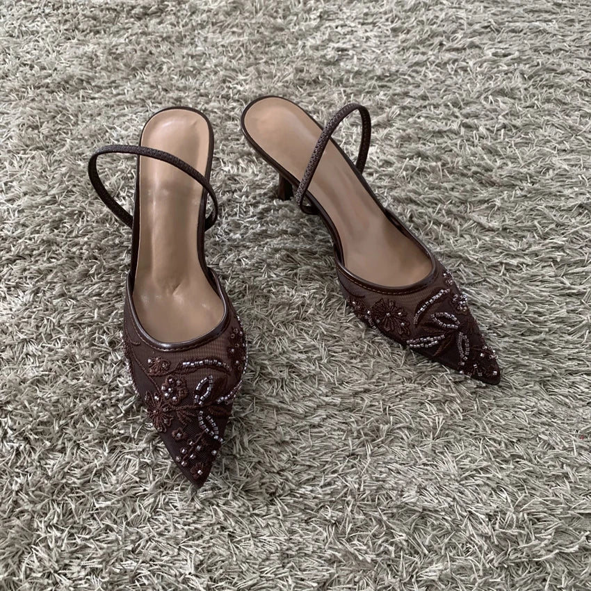 Elegante Slingback Hakken | Navando 