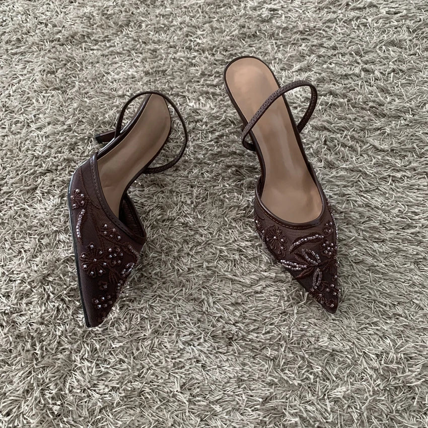 Elegante Slingback Hakken | Navando 