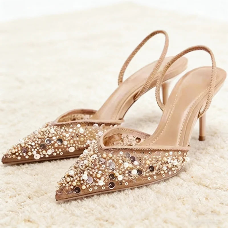 Elegante Slingback Pumps Met Naaldhak | Navando 