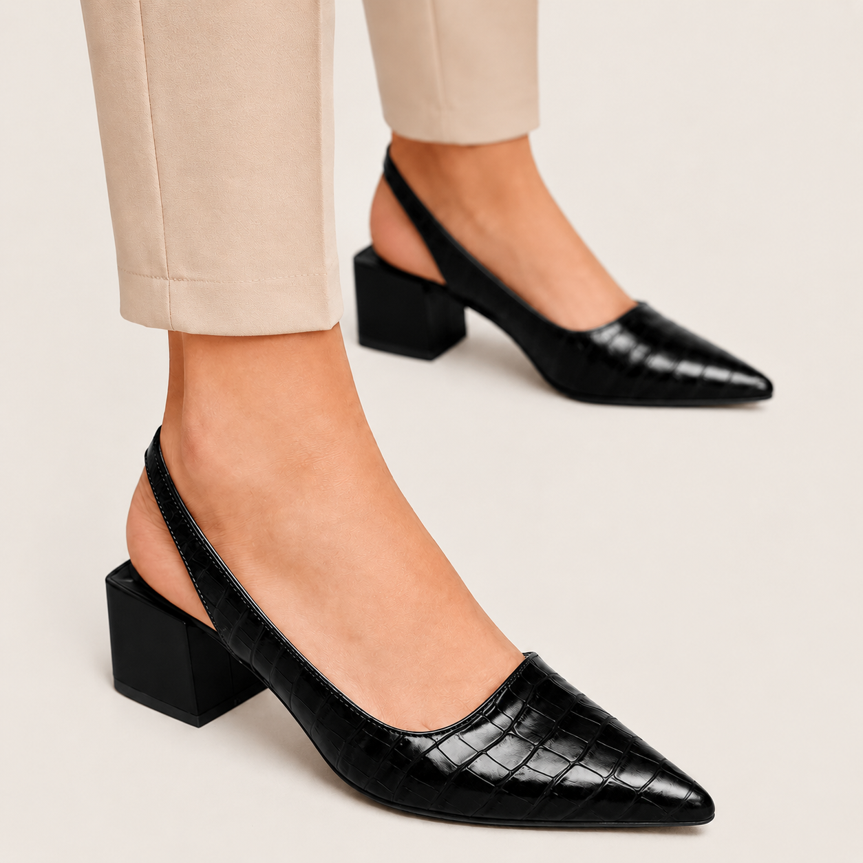 Elegante Slingback Pumps | Navando