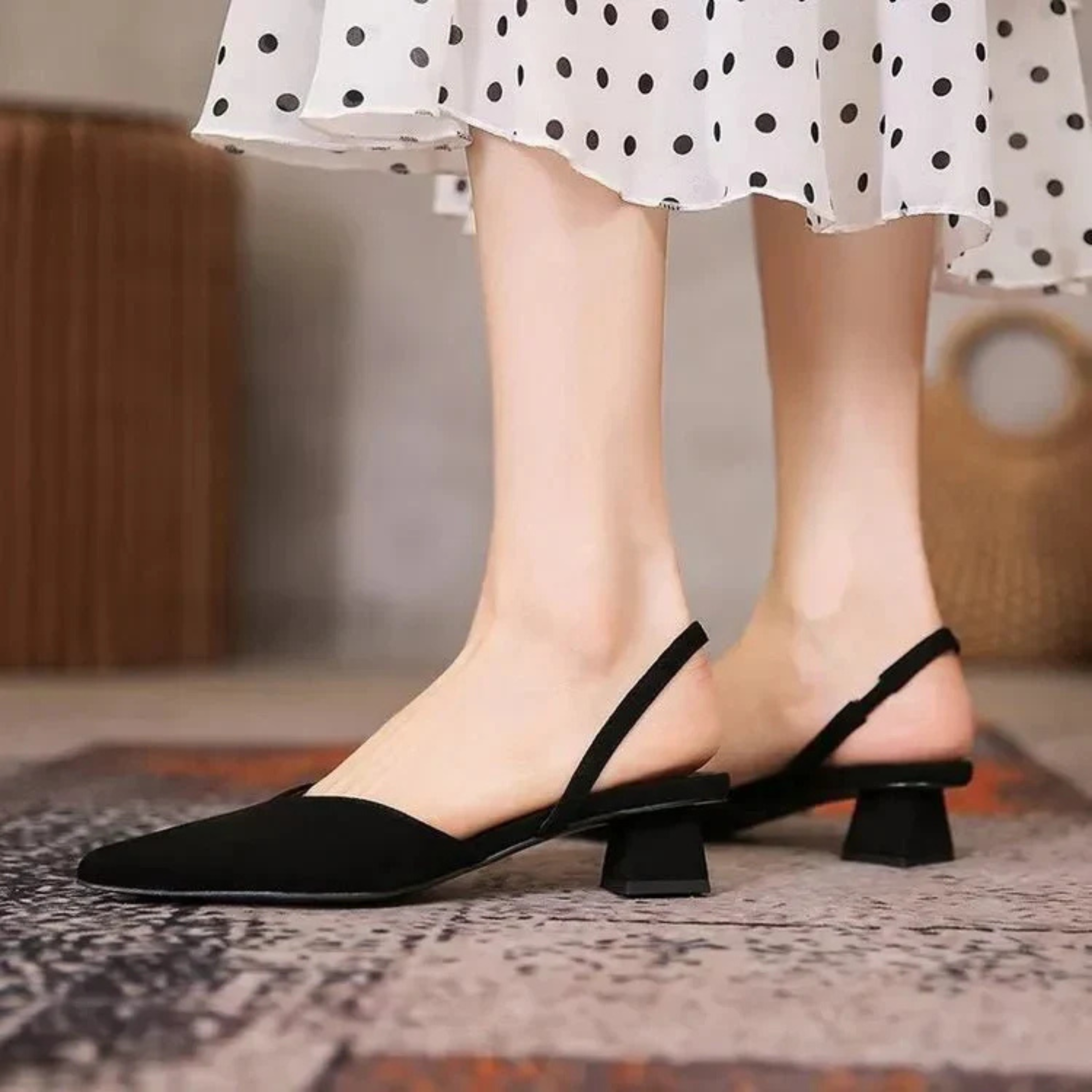 Elegante Slingback Sandaal | Navando