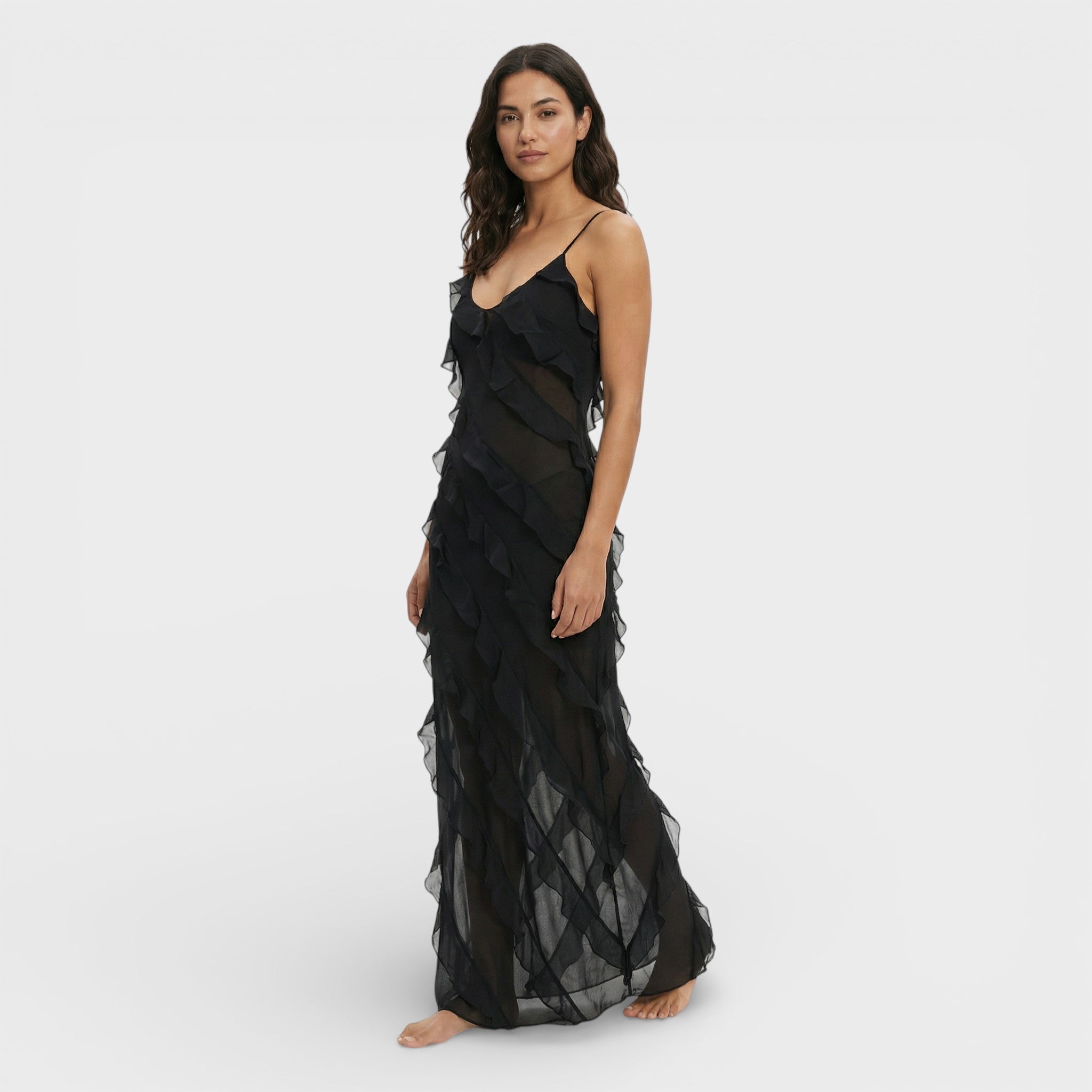 Elegante jurk | Fijne ruches en flatterende snit 3