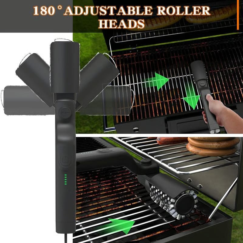 Elektrische Draadloze Grillborstel | Navando 
