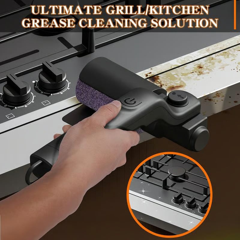 Elektrische Draadloze Grillborstel | Navando 