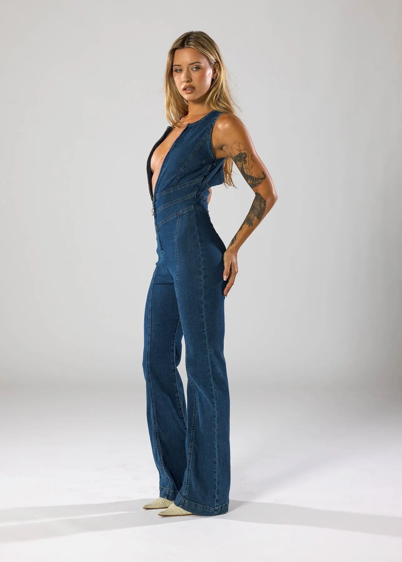 Emmie | Denim Jumpsuit 5