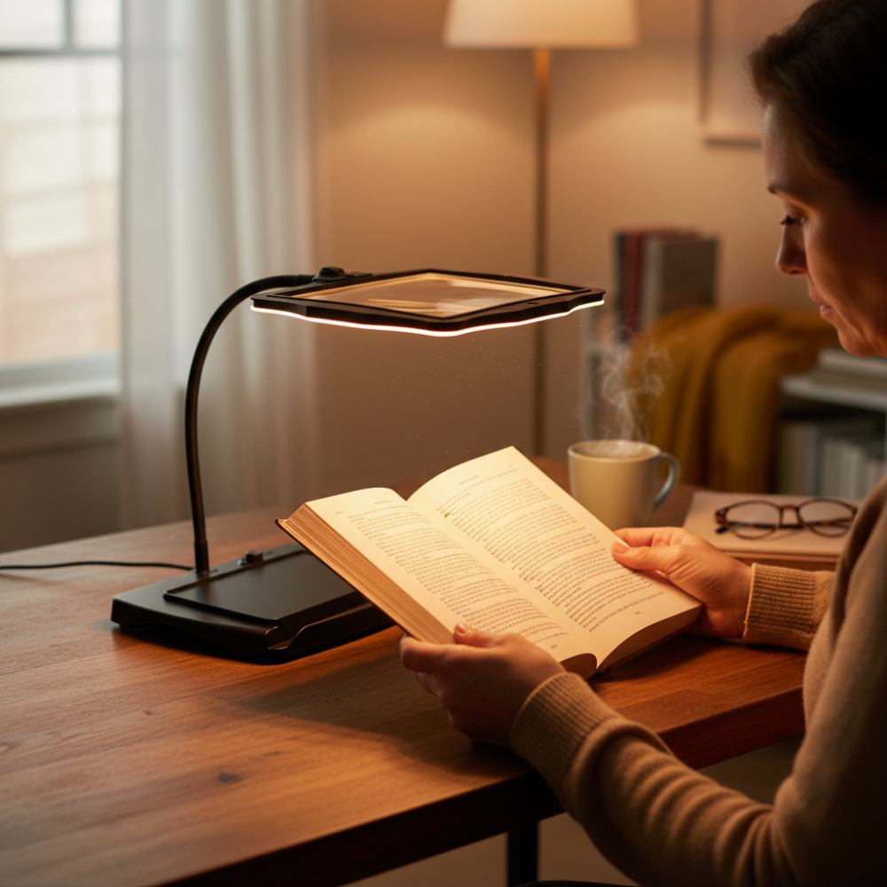 Faye | Handige Loeplamp Met Led Verlichting