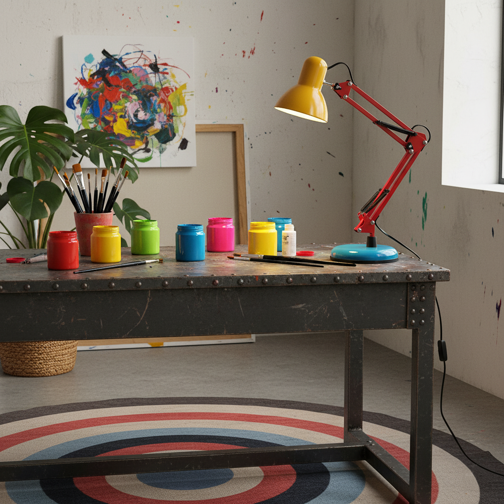 Flexo | Flexibele tafellamp met levendige kleuren 6