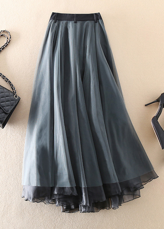 Franse mode | Stijlvolle patchwork tule rok 3