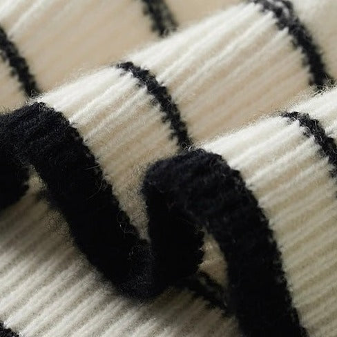 Navando | Pull en maille torsadée en mélange de laine