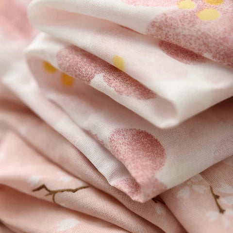 Gebloemde kimono-kamerjas | Wikkelfront en wijde mouwen 4