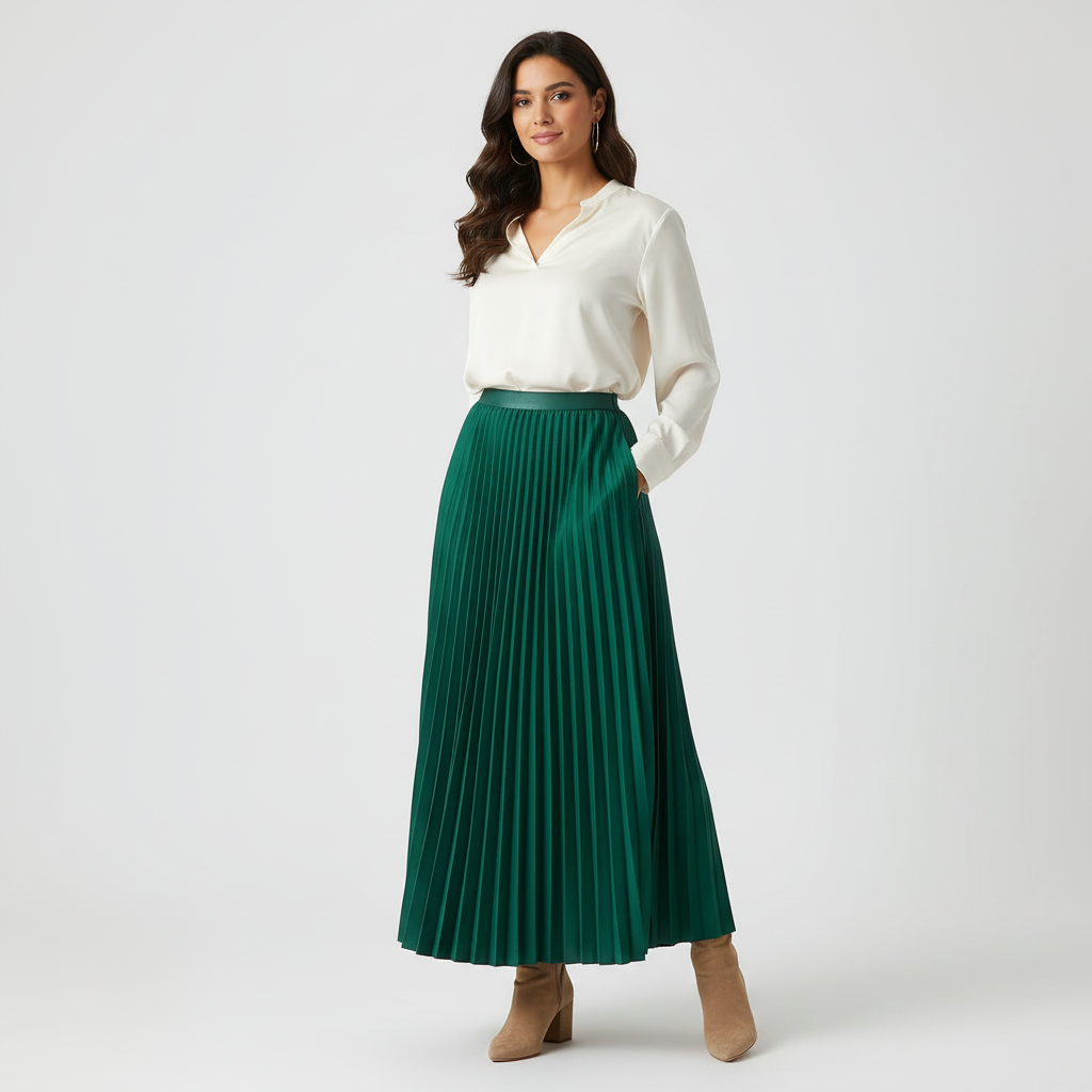 Geplooide Midirok | Navando