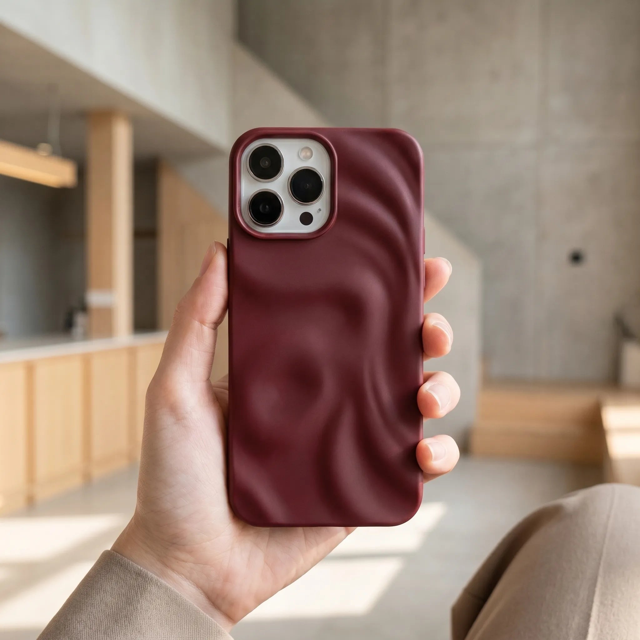 Geribbelde Telefoonhoes | Navando 