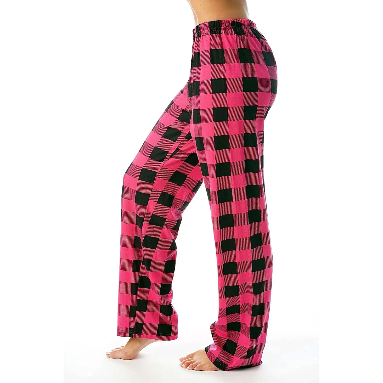 Geruite broek | Losse pyjamabroek 10