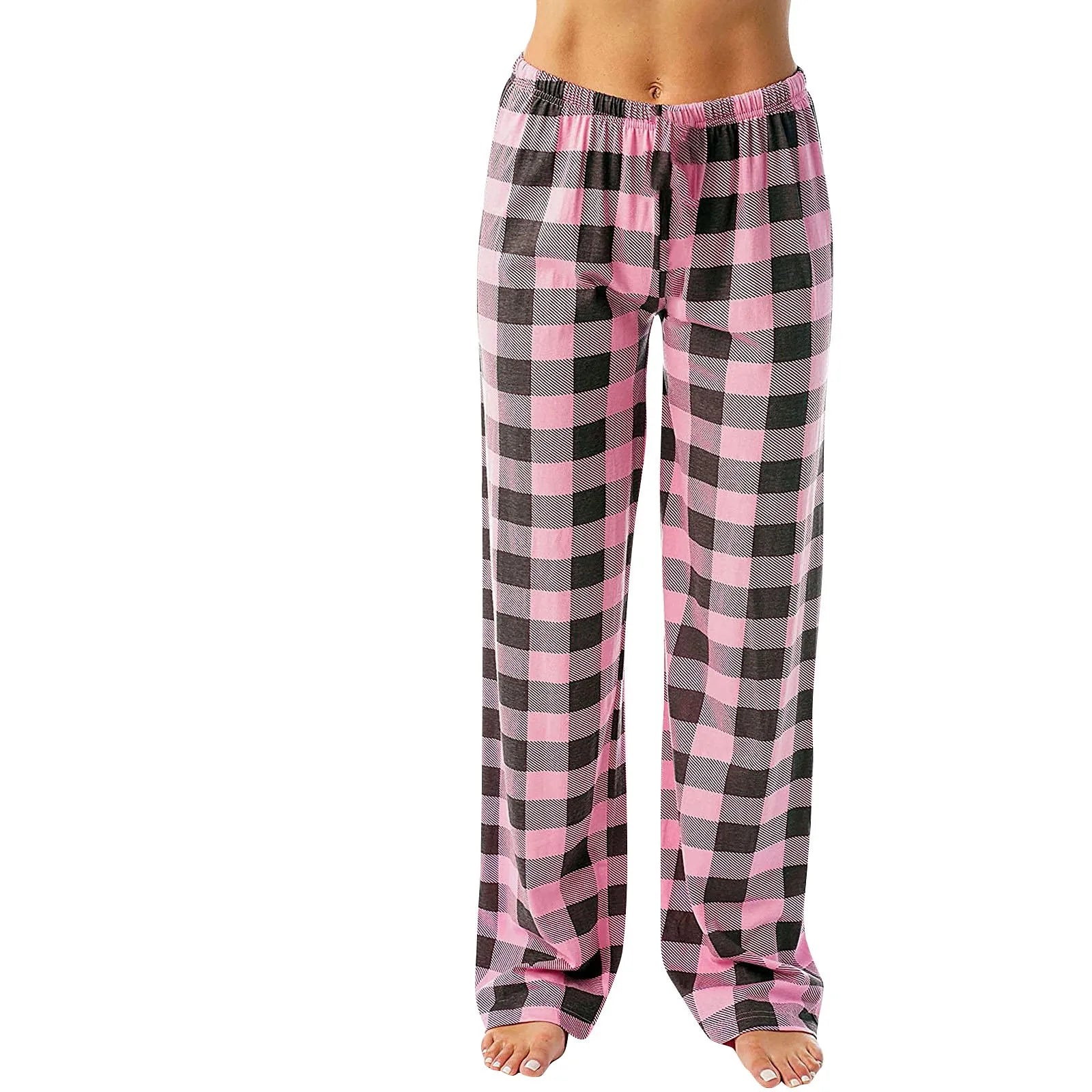 Geruite broek | Losse pyjamabroek 2