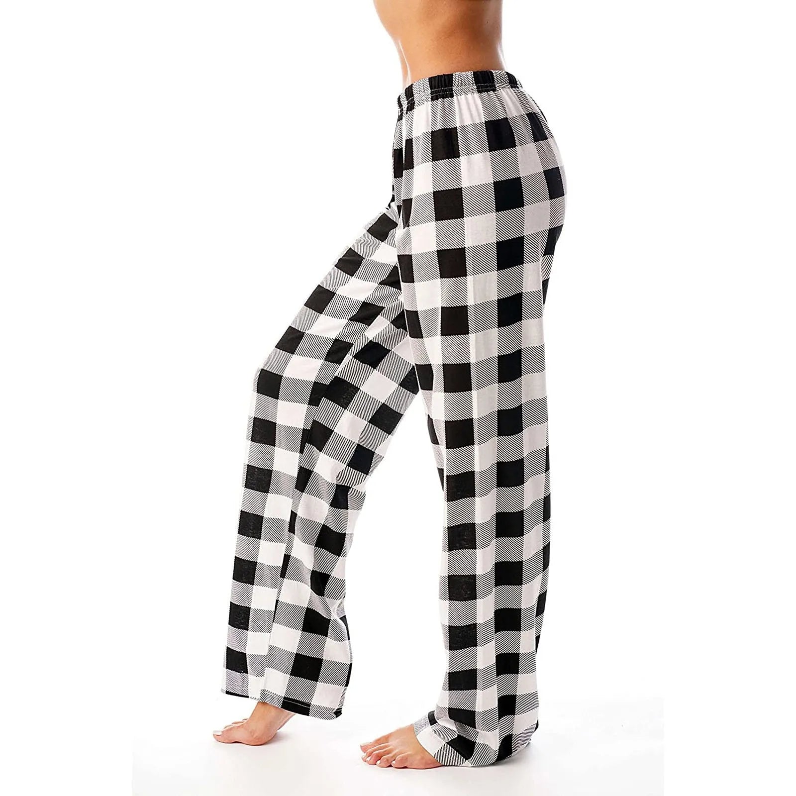 Geruite broek | Losse pyjamabroek 9