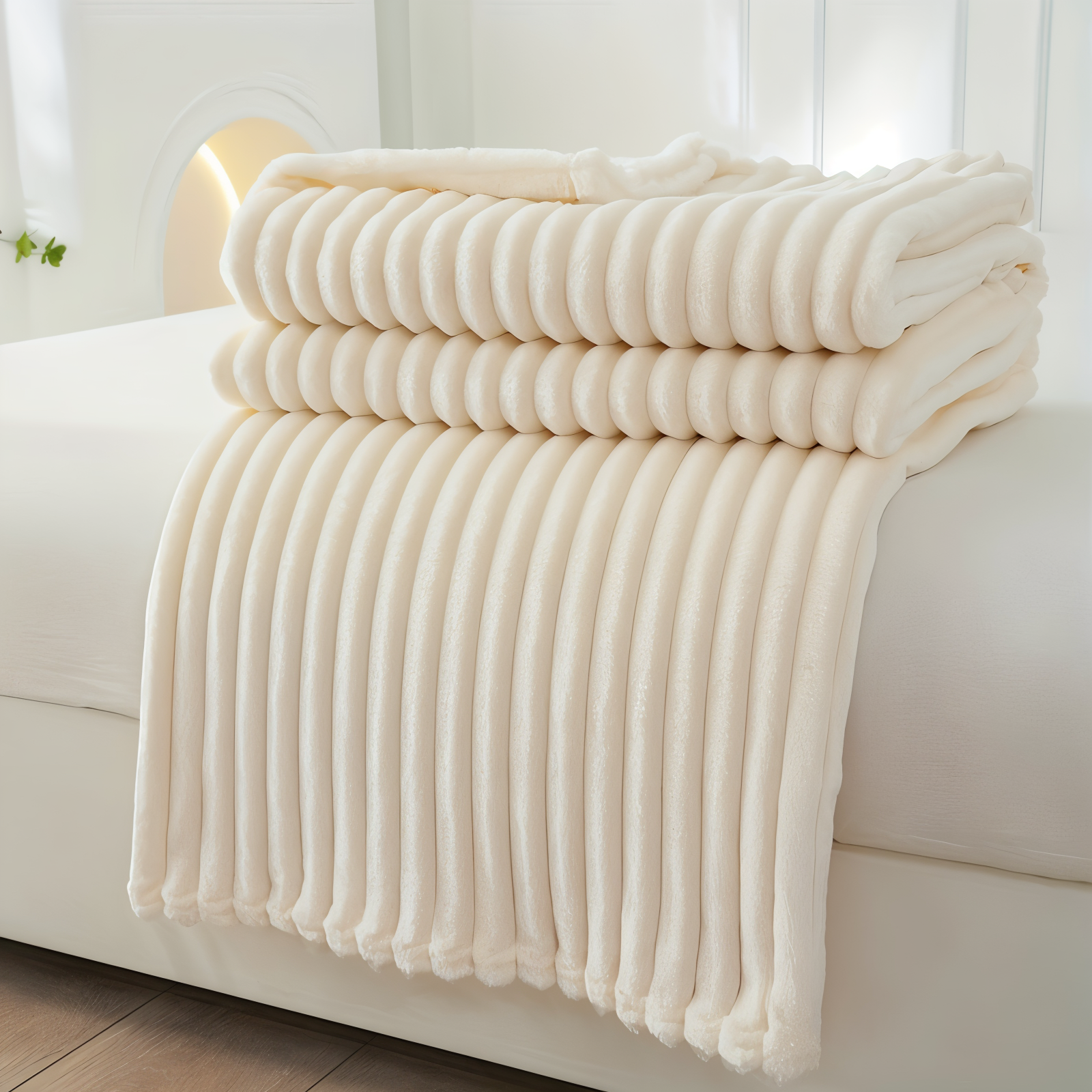 Gezellige | Ademend pluche fleecedeken 14