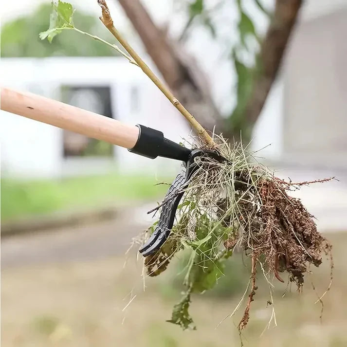 GrassShovel | Ergonomische onkruidverwijderaar met diepe wortelverwijdering 4