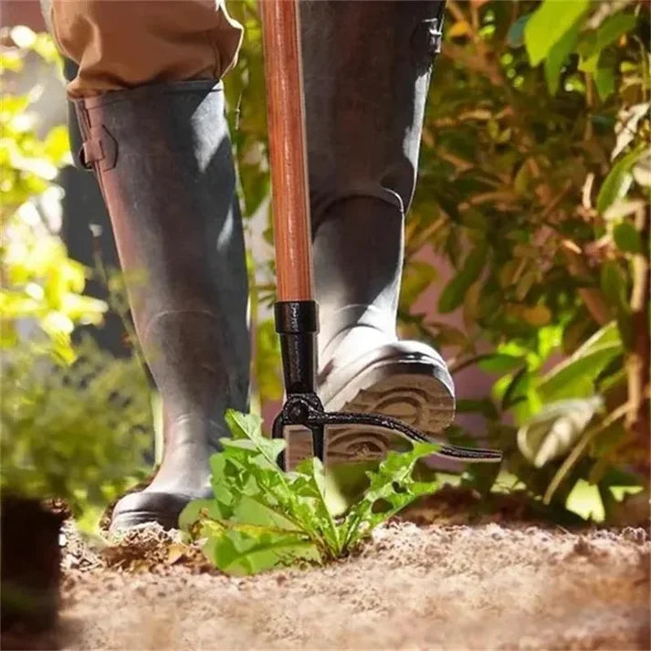 GrassShovel | Ergonomische onkruidverwijderaar met diepe wortelverwijdering 5