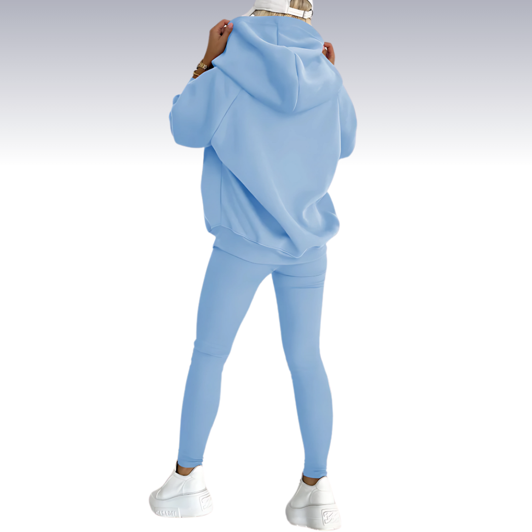 Grazia | Ademende sportset met top, beha en legging 8